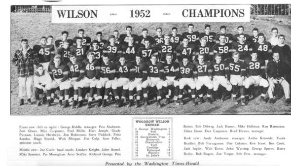 A Champion High School Football Team