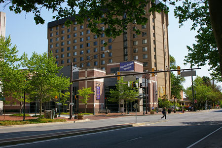 The Round House Theater is only one block from the Metro Station.