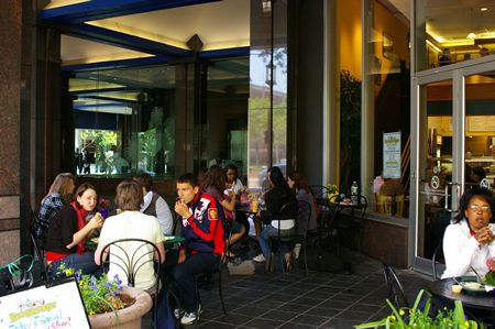 Lunch next to East West Highway.