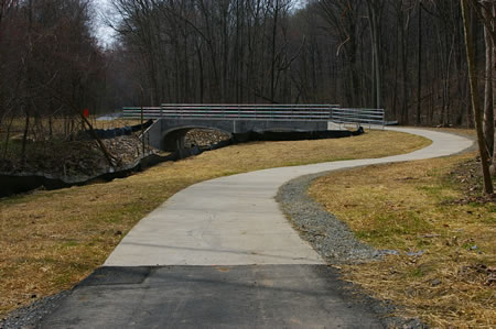 This was the bridge before the flood.