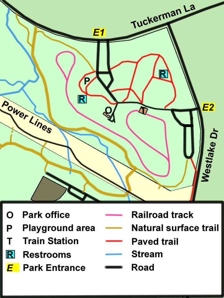 Playground area map