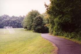 The walk starts on the wide asphalt trail directly across from the Lake Newport Rd entrance to the North Point Village Center.