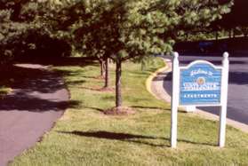 Turn right and follow the asphalt trail after crossing the second appearance of Waterside View Dr.