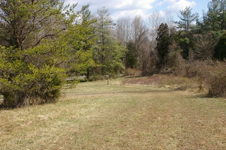 Follow the edge of the meadow in a circle.