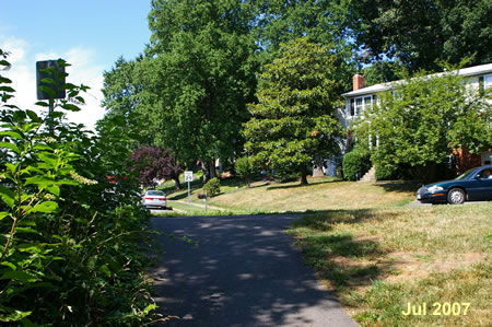 The walk ends back at East St. and Ayr Hill Av.