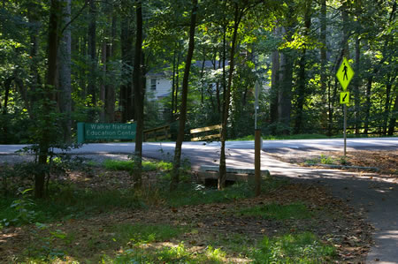 The walk ends back at the intersection with Soapstone Drive.