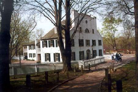This is a view of the tavern from the other side.  There is a museum inside.