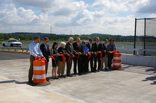 Pacific Blvd ribbon cutting ceremony