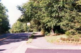 This is the second crossing of Thrush Ridge Rd.