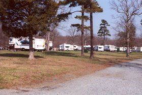 You may notice RVs parked on the right.