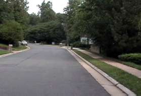 The path intersects with Greenwich Point Rd. Turn left and follow the sidewalk on the other side of that road.