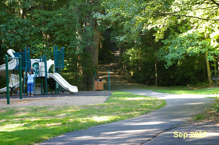 The trail crosses the Soapstone South Recreation Area.