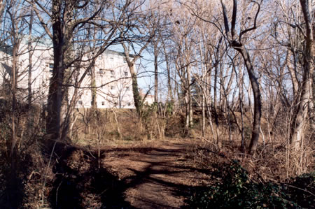 The building on the left is the Italian embassy.