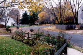 Turn left at the second street on the left and follow the sidewalk along the left side of Richelieu Dr.