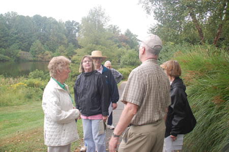 Talking about some of the trails in the area.