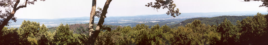 This is the view from the Bill Lambert overlook.